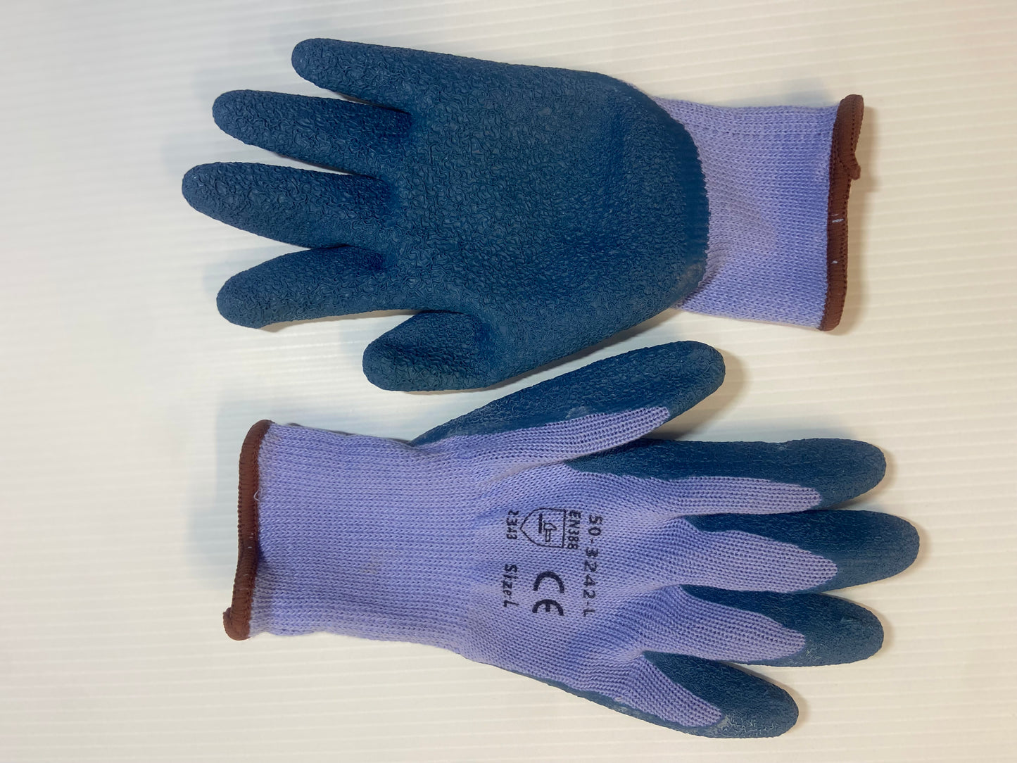 Guantes de Seguridad Recubiertos de Látex Rugoso – Antideslizantes y Resistentes
