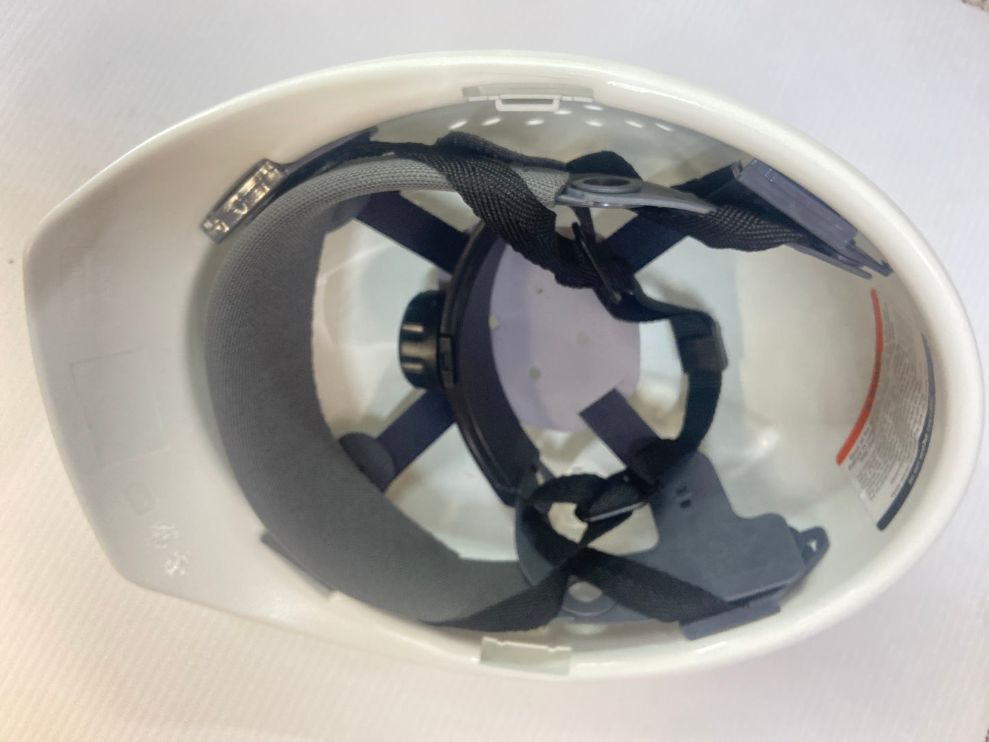 Casco de Seguridad Ventilado ANSI Z89.1 Clase C - Blanco