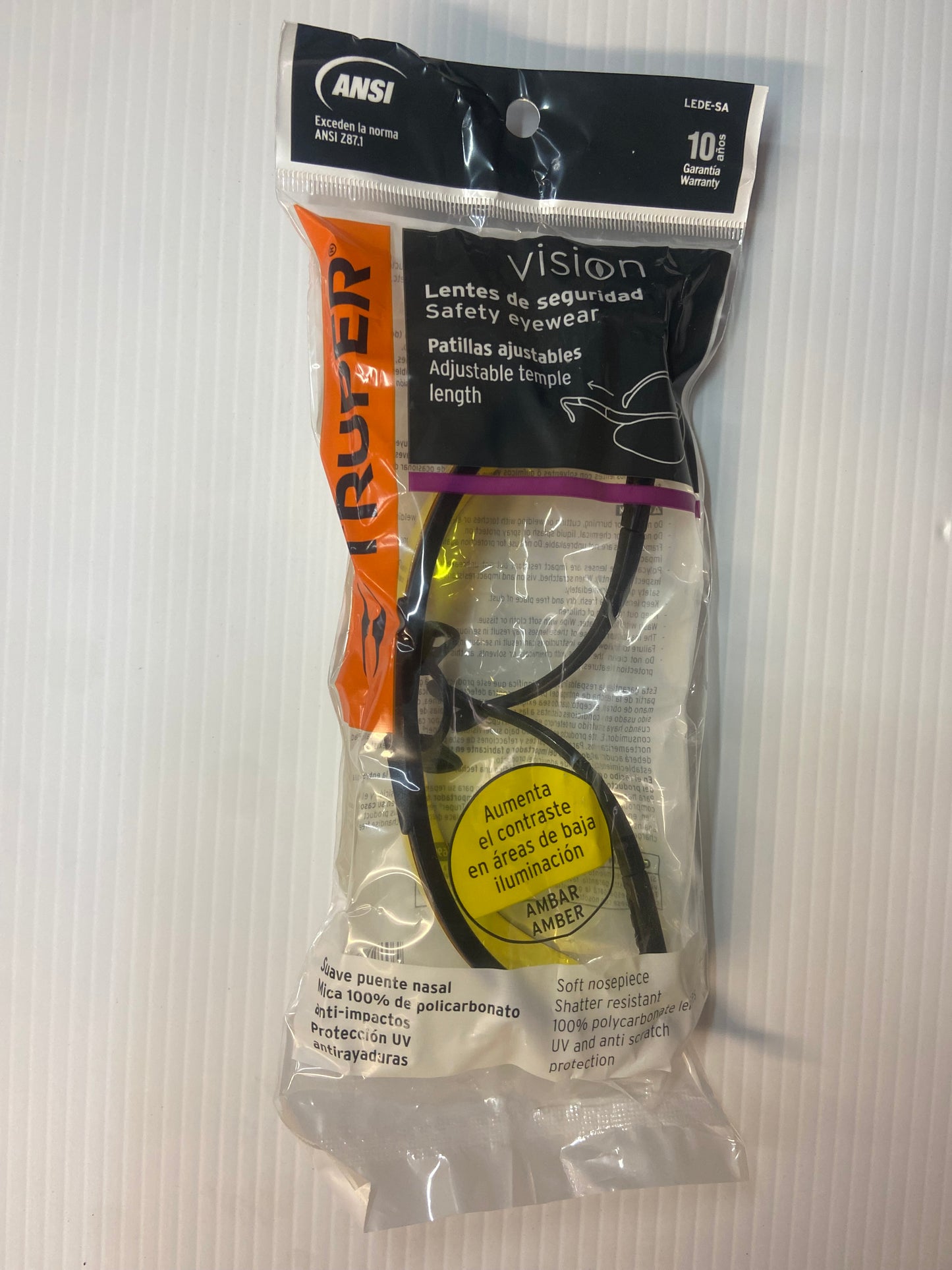 Lentes de Seguridad Industrial ANSI Z87