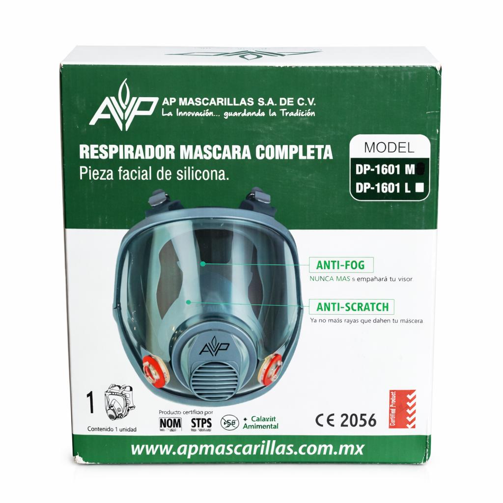 Respirador Reutilizable Full Face DP1601 Silicon