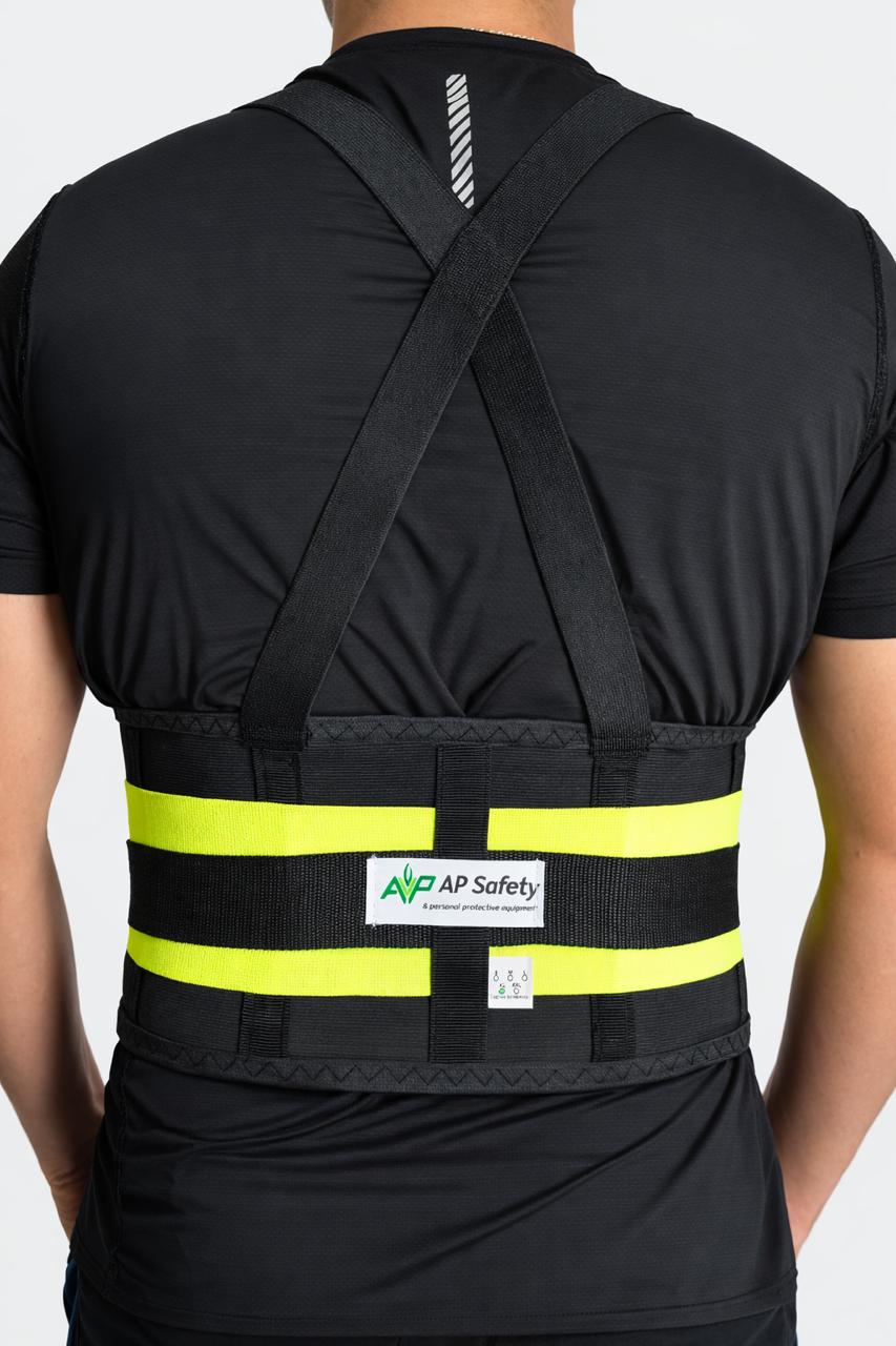 Faja Elástica de Soporte Lumbar con Tirantes